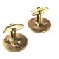 Mexican Alpaca Silver Abalone 4 Leaf Clover Cufflinks By L.B. 41416