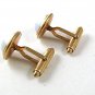 Art Deco Gold Tone & Opalescent Cufflinks By KREMIENTZ 1317