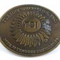 Vintage Turbine Specialties Inc. Solid Brass Belt Buckle 13017