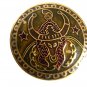 Vintage Running Bull Brass Belt Buckle MADE IN INDIA 7617
