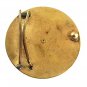 Vintage Running Bull Brass Belt Buckle MADE IN INDIA 7617