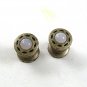Deco Black Opalescent Snap Link Cufflinks BAER & WILDE KUM-A-PART 4517