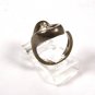 Sterling Silver Modernist Heart Ring SZ 7 1/2 by MSK 81815