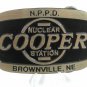 Vintage COOPER Nuclear Station Brownville NE Belt Buckle By DYNA BUCKLE 12617