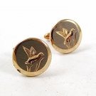 Vintage Duck In Flight Cufflinks By SWANK 92816