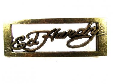Silvertone Belt Buckle By ED HARDY 33116DDD