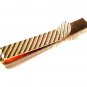 Large Vintage Goldtone Tie Clasp  Unbranded 42716