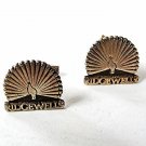 Sterling Silver Peacock Ridgewells Washington D.C. Caterer Cufflinks 81316