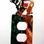 Bear Double Outlet Cover Steel Images Made in USA  02161511111Y