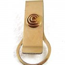 Vintage 1/20th 12Kt Gold Filled Money Clip Marked with 3 C's 72717