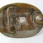 Vintage Western Cowboy Rodeo Calf Roping Belt Buckle 81616