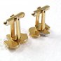 Vintage Goldtone & Silvertone Big Horn Sheep Cufflinks By HICKOK USA 62217