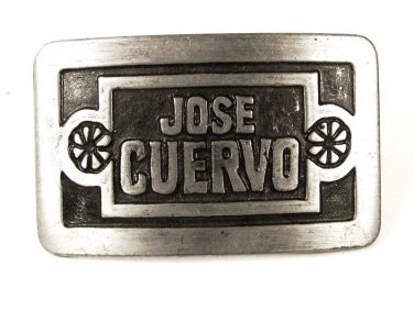 1977 JOSE CUERVO Tequilla Belt Buckle Made In USA 8216