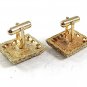 Vintage 1970's Goldtone & Tiger Eye Cufflinks 10917