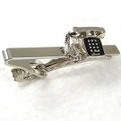Vintage Silvertone Rotary Telephone Tie Clasp 62317