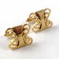 Vintage Gold Tone Butterfly ??? Cufflinks by SWANK 121516
