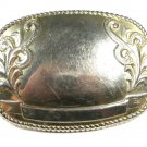 Western Cowboy Silvertone Belt Buckle Unbranded 101515