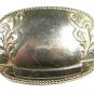 Western Cowboy Silvertone Belt Buckle Unbranded 101515