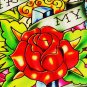 Brand New Ed Hardy Beverage Bottle Rose Tote by Christian Audigier Free Shipping