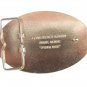 1985 Gold Tone Thresher Belt Buckle By Deere & Co. 6616