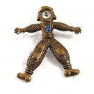 Vintage Sterling Silver Dutch Boy Brooch 72417