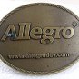 Vintage ALLEGRO Brass Belt Buckle 62917