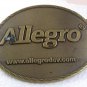 Vintage ALLEGRO Brass Belt Buckle 62917