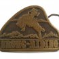 1976 Western Cowboy Rodeo BRONC RIDING Belt Buckle By DEZY 10217