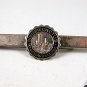1950's Sterling Silver Tucson AZ Cowboy Horse Giant Cactus Tie Clasp 9816