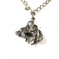 1950's Sterling Silver Tucson AZ Cowboy Horse Giant Cactus Tie Clasp 9816