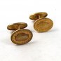 New Old Store Stock Edwardian / Victorian Gold Tone Cufflinks 92416j