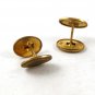 New Old Store Stock Edwardian / Victorian Gold Tone Cufflinks 92416j