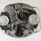 1995 American Eagle Buffalo Nickles Belt Buckle by Siskiyou 22516