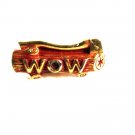 Woodmen of The World WOW Goldtone Tie Clasp Unbranded 31816
