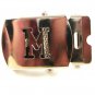 Military / Army Clamp Style Initial / Letter M Belt Buckle 9616
