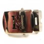 Military / Army Clamp Style Initial / Letter M Belt Buckle 9616