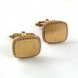 Vintage Goldtone Initial Letter W Cufflinks By CORRECT QUALITY 6317
