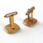 Vintage Goldtone Initial Letter W Cufflinks By CORRECT QUALITY 6317