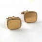 Vintage Goldtone Initial Letter W Cufflinks By CORRECT QUALITY 6317