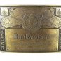 Vintage Budweiser Lager Beer Belt Buckle 8116ab