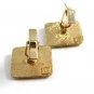 Vintage Marked Goldtone & Lady in White Cufflinks 10222013