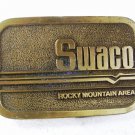 Swaco Rocky Mountain Area Oilfield Belt Buckle By HIT LINE USA 3516