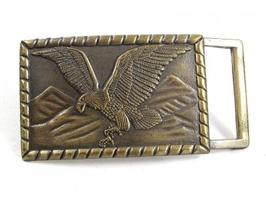 Vintage American Eagle Belt Buckle 22817