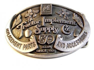 1996 Tractor Implement Supply Co. Belt Buckle Limited Edition