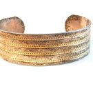 Vintage Tribal Sterling Silver Cuff Bracelet