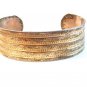 Vintage Tribal Sterling Silver Cuff Bracelet