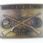 Shooting For Our Future NRA Whittington Center Belt Buckle Unbranded 5916