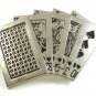 Vintage Spades Royal Flush - Reverable A Belt Buckle 3717