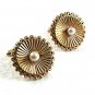 Vintage 1/20th 12Kt Gold Filled Goldtone & Pearl Cufflinks 73117