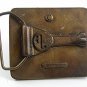 1976 Western Cowboy Rodeo ROPING Belt Buckle By DEZY 10217